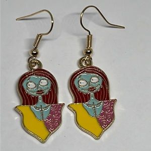 Earrings Dead girl Gothic‎ Halloween